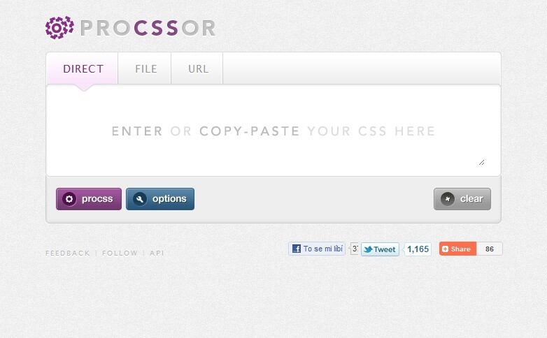 Webová aplikace ProCSSor.
