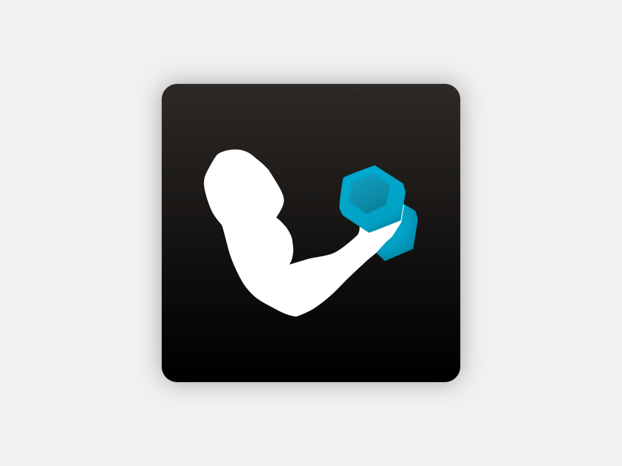 Ikona pro aplikaci na cvičení.