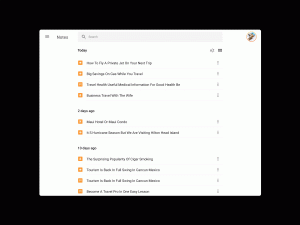 Jak by mohlo vypadat vyhledávání na Google Drive.